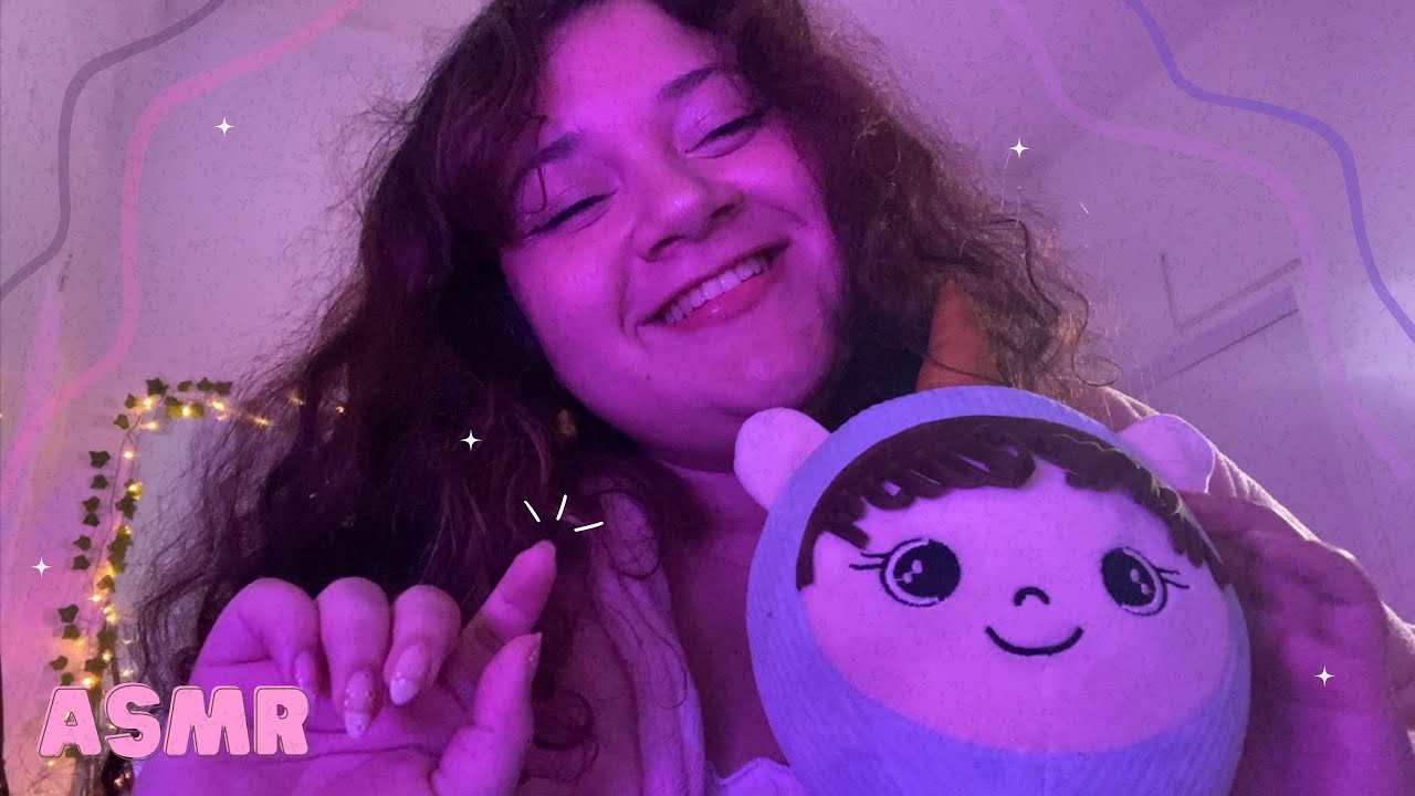 ASMR | Colocando você pra dormir 🛌 😴 (muitos sons de mãos e voz suave) roleplay ✨