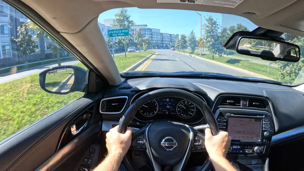 2020 Nissan Maxima SV - POV Test Drive