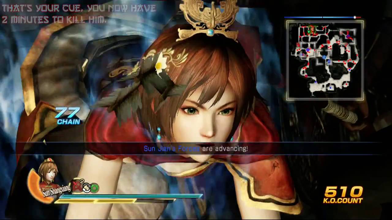Dynasty Warriors 8 Sun Shang Xiang 5th Weapon Princess Wheels Unlock Guide