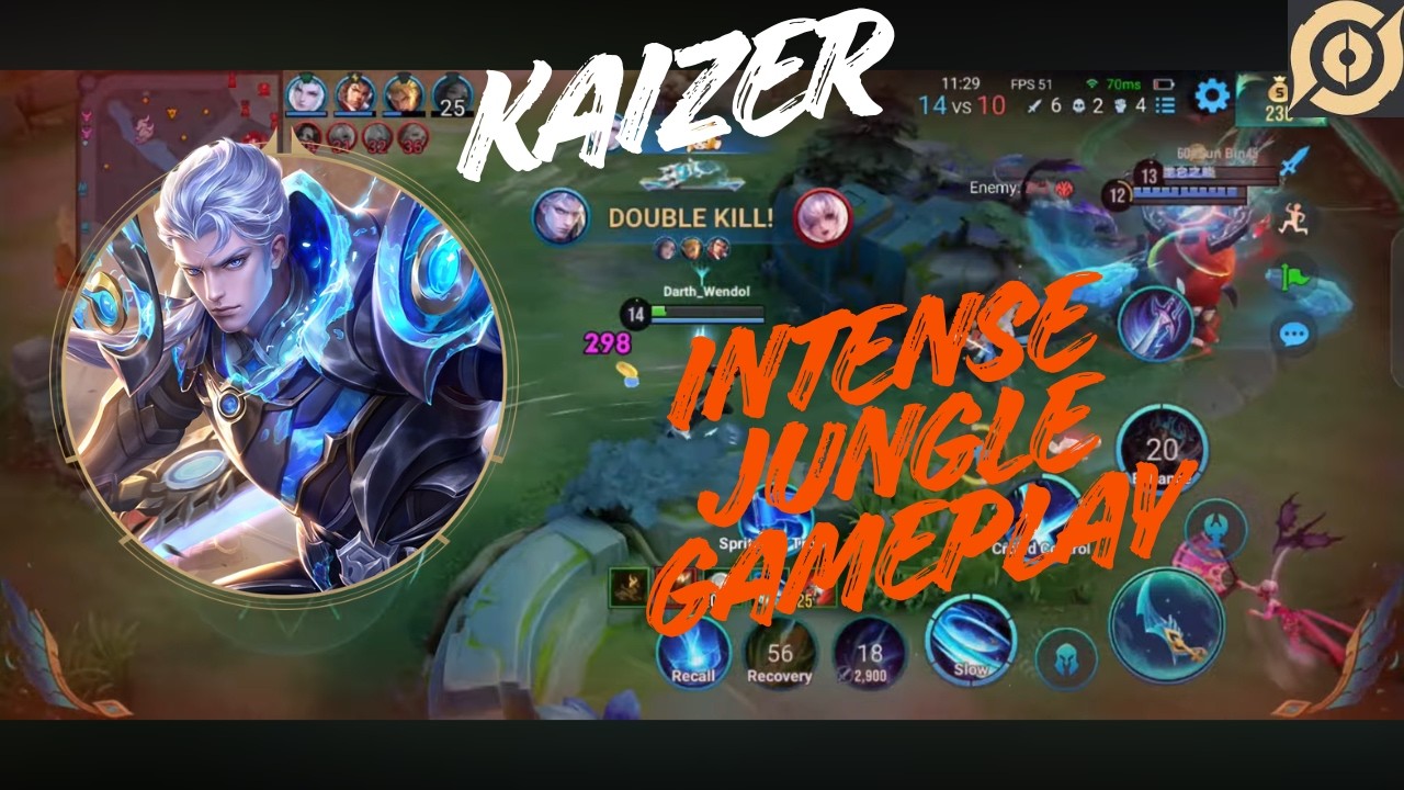 KAIZER JUNGLE IS BROKEN! ⚔️ One-Shot Build Gameplay | Honor of Kings