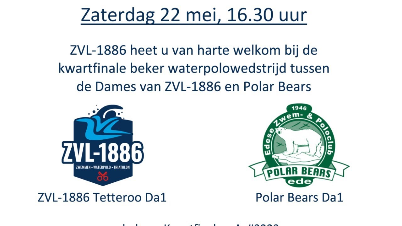 ZVL-1886  Da1 - Polar Bears Da1 (22 mei 2021, 16.30 uur)