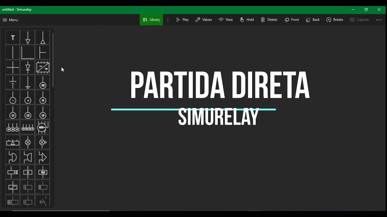 Partida Direta com Simurelay