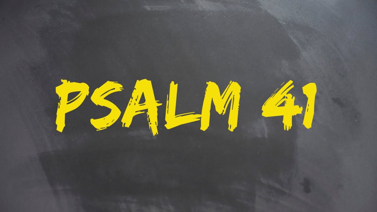 PLASTER MIODU. Psalm 41: Najlepsze lekarstwo