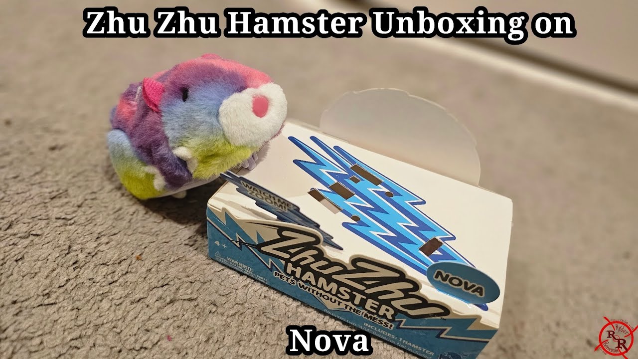 Распаковка хомячка Zhu Zhu Pets на Nova