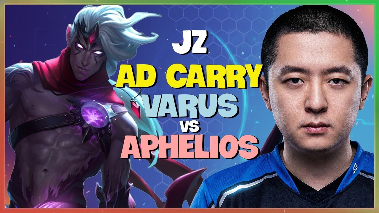 Thách Đấu Varus : Gã Này HỦY DIỆT Aphelios Với Kiting ĐẲNG CẤP - Vietsub