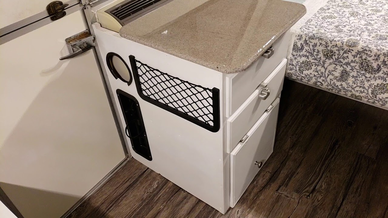 Aliner Makeover and Repairs: Interior Is Mostly Done, It's Been Quite A Year 11/3/18