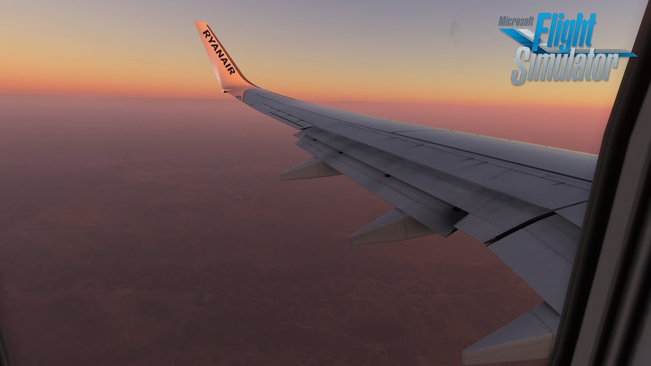 MSFS 2020 - PMDG 737 | Ryanair Evening flight from Sevilla to Rabat