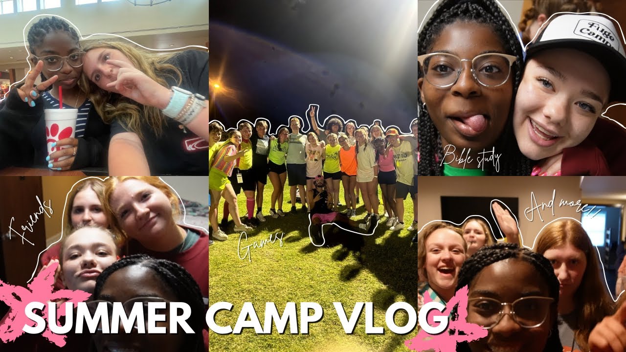 SUMMER CAMP VLOG 🏕️|| what’s it like to go to church camp! 2024