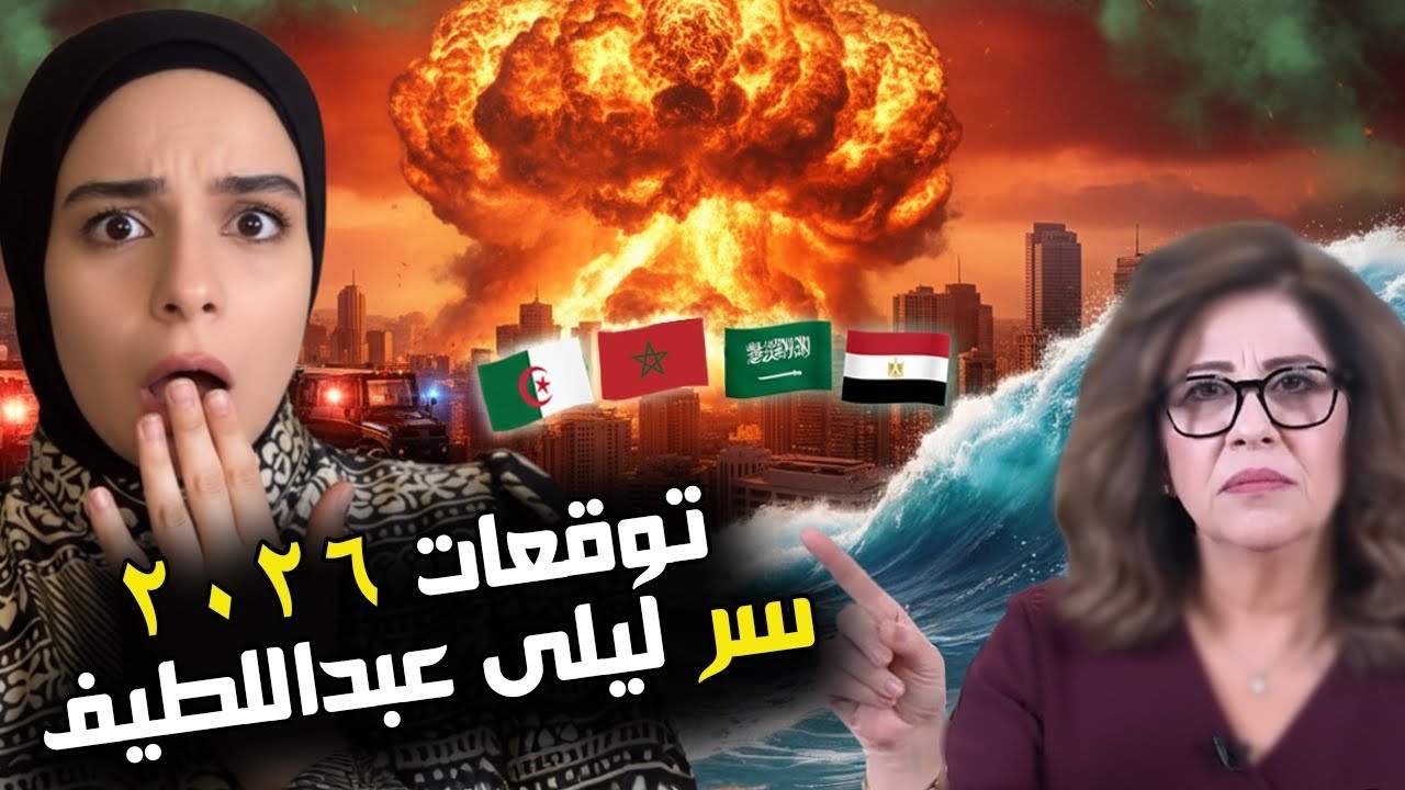 ليلى عبد اللطيف 2026 | توقعات مرعبة لبلادنا العربية