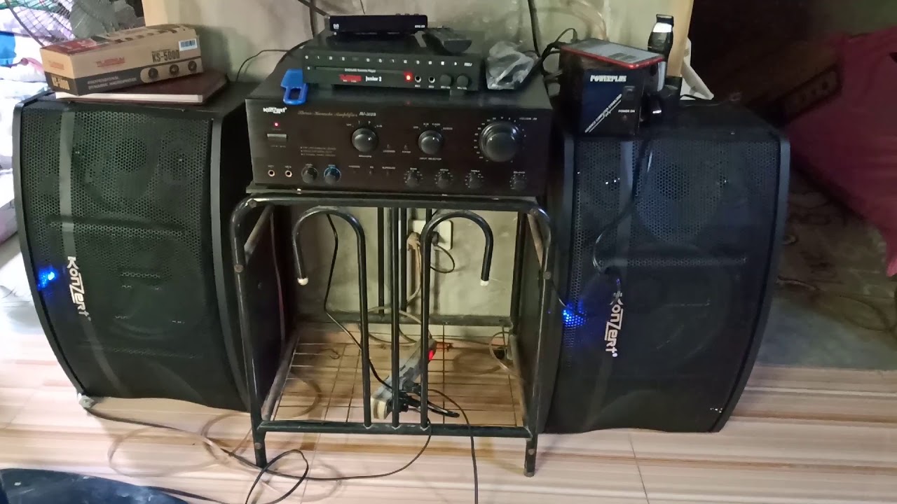 Konzert 502b with konzert ks 655v sound testing