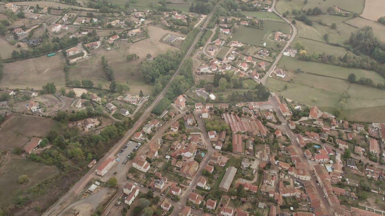 Vidéo aérienne de Chauffailles