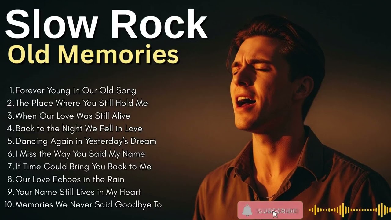 Slow Rock 90s Nostalgia 🎶 Playlist That Feels Like Home