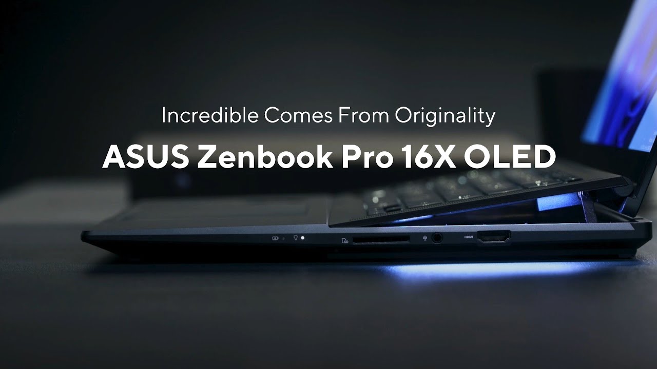 Невероятное рождается из оригинальности &mdash; ASUS Zenbook Pro 16X OLED