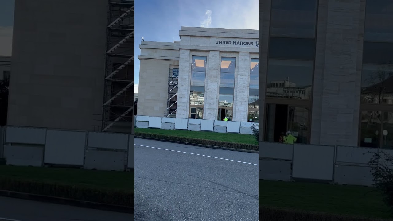 Nations Unies/United Nations Geneva #work #morning #switzerland #europe