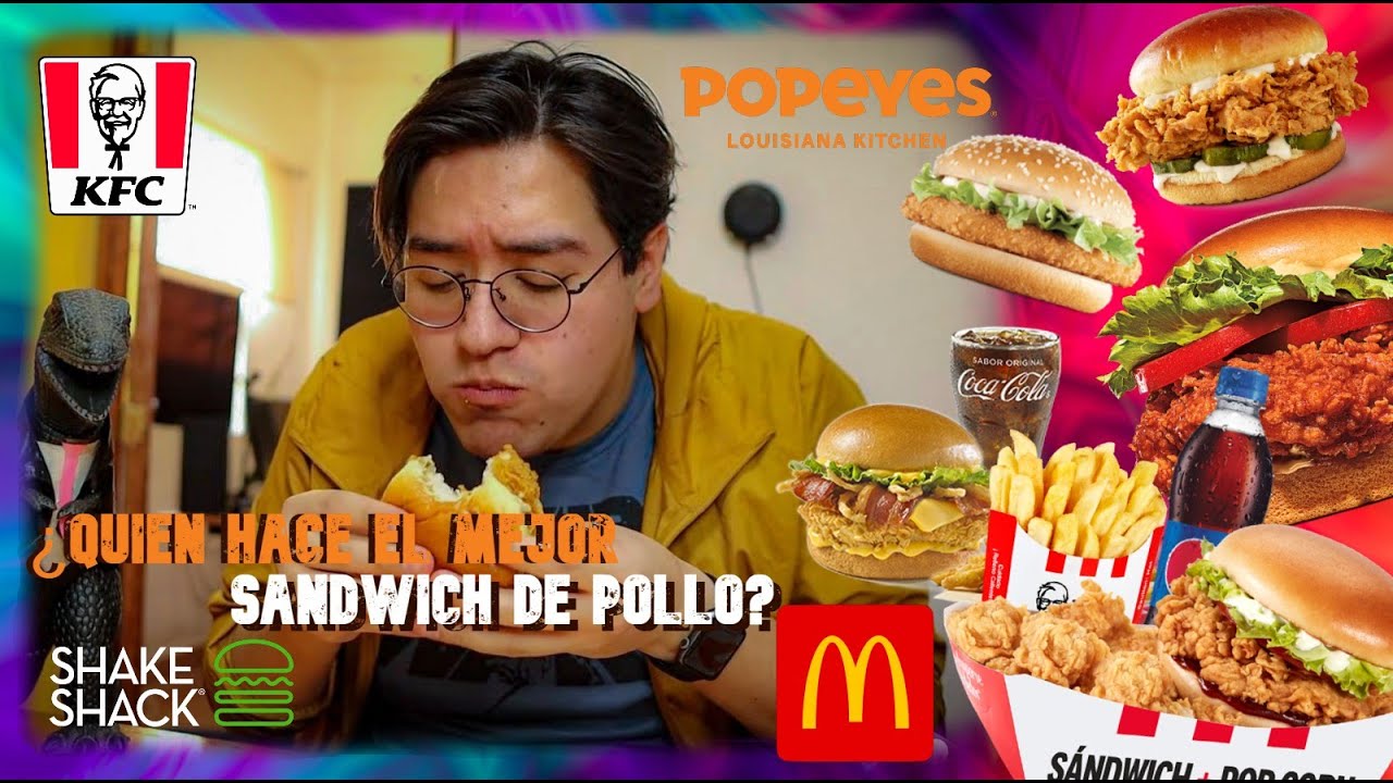 ¿Cuál es el MEJOR SANDWICH DE POLLO? ¿Cuál deberías de comprar?