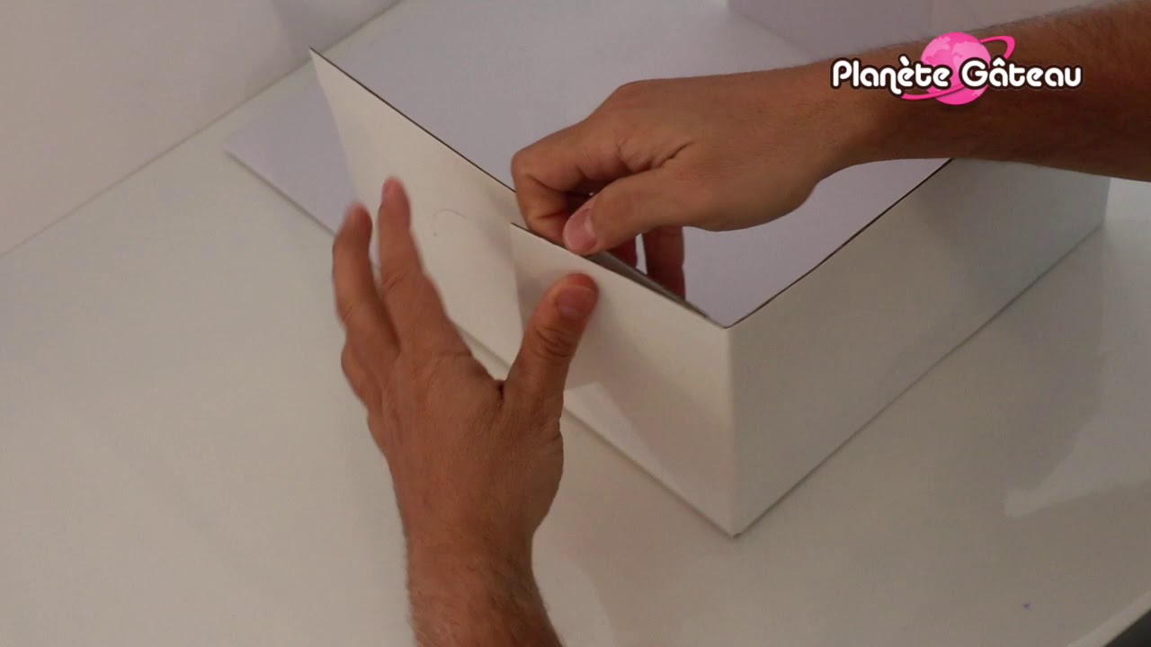 TUTO Montage des nouvelles bo&icirc;tes &agrave; g&acirc;teaux SUGARIA