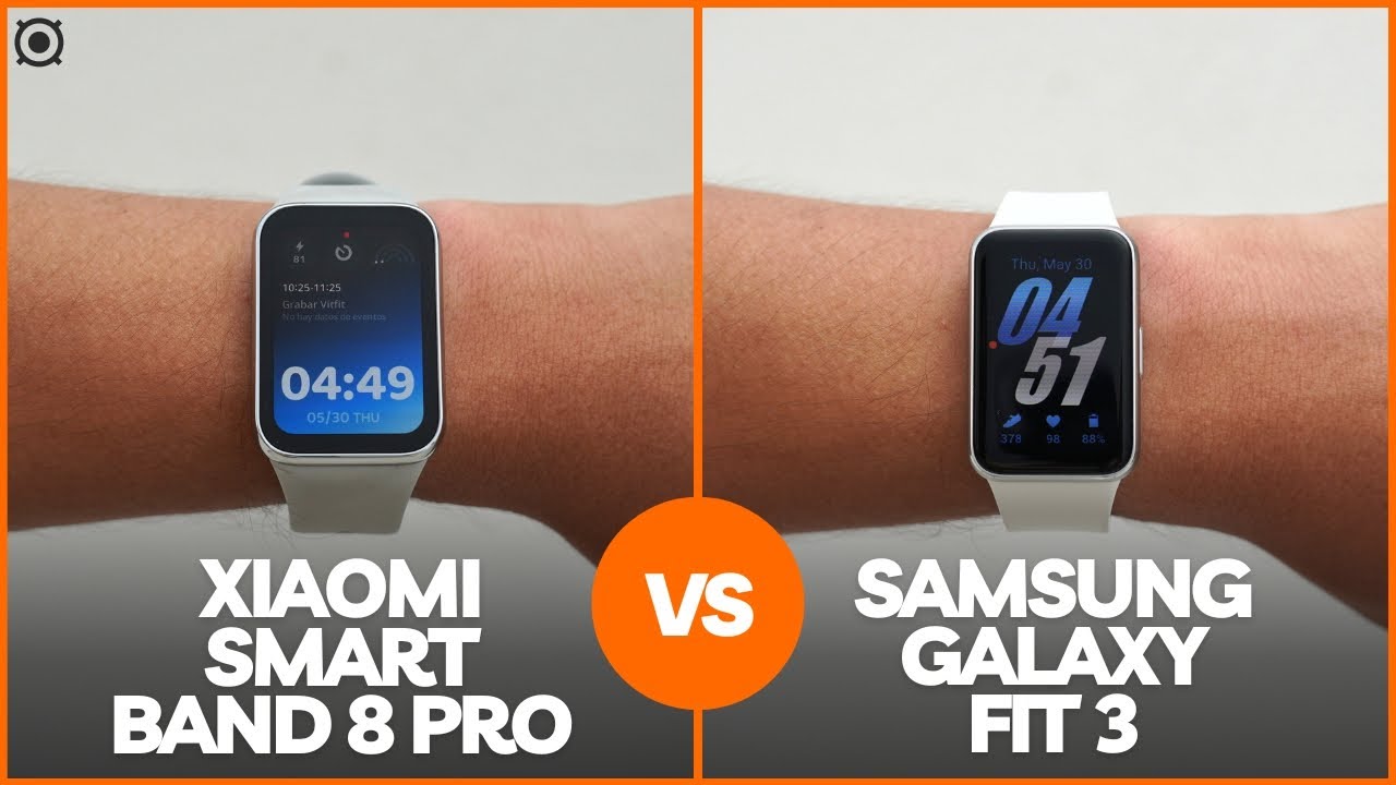 CUAL ES MEJOR? 🤔 Xiaomi Smart Band 8 Pro VS Samsung Galaxy Fit3 | Comparativa completa ⭐