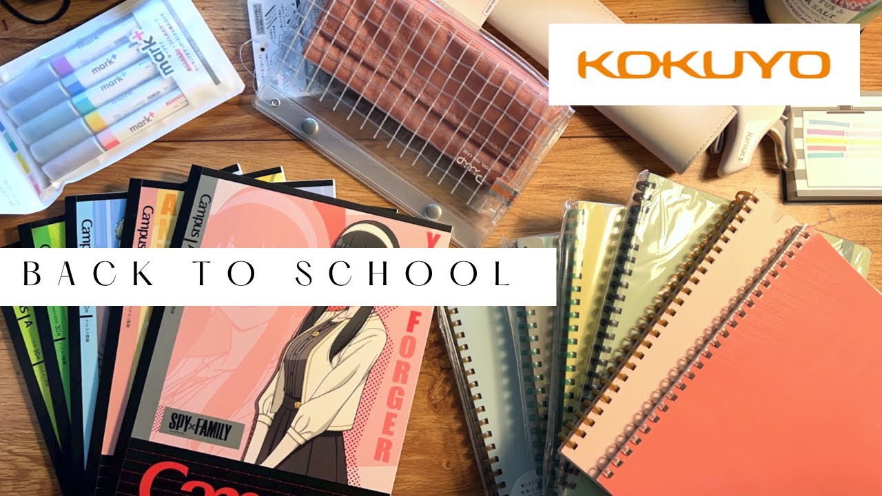 Back to School Supplies Haul | Kokuyo Stationery US