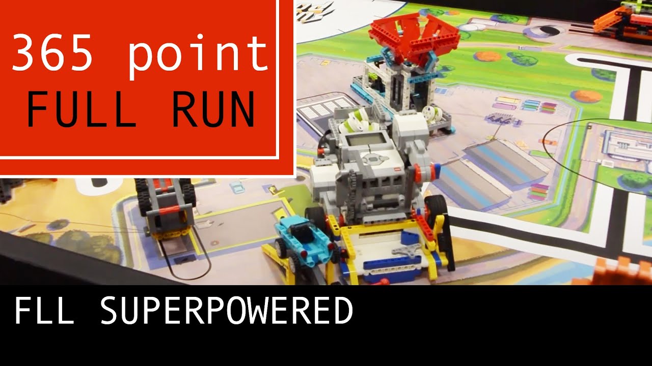 FLL SUPERPOWERED 365 Point Full Run (1 Attachment, No Sensors)