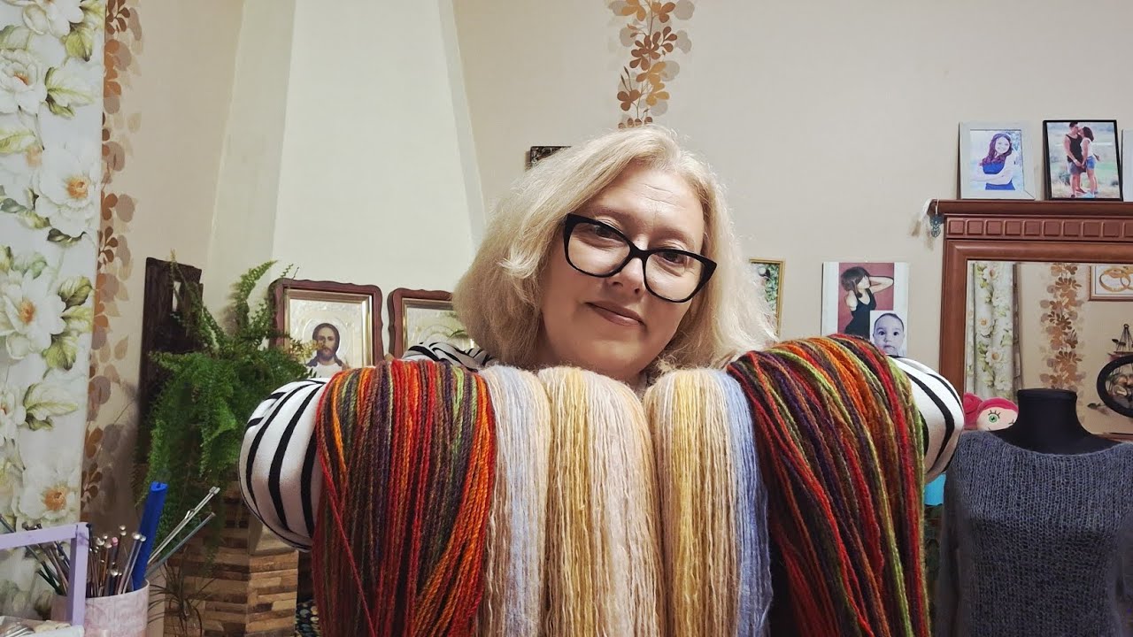 Повернулась до Вас♥️.Кауні і Дундага - нова пряжа.🧶 Показую що встигла зв'язати.