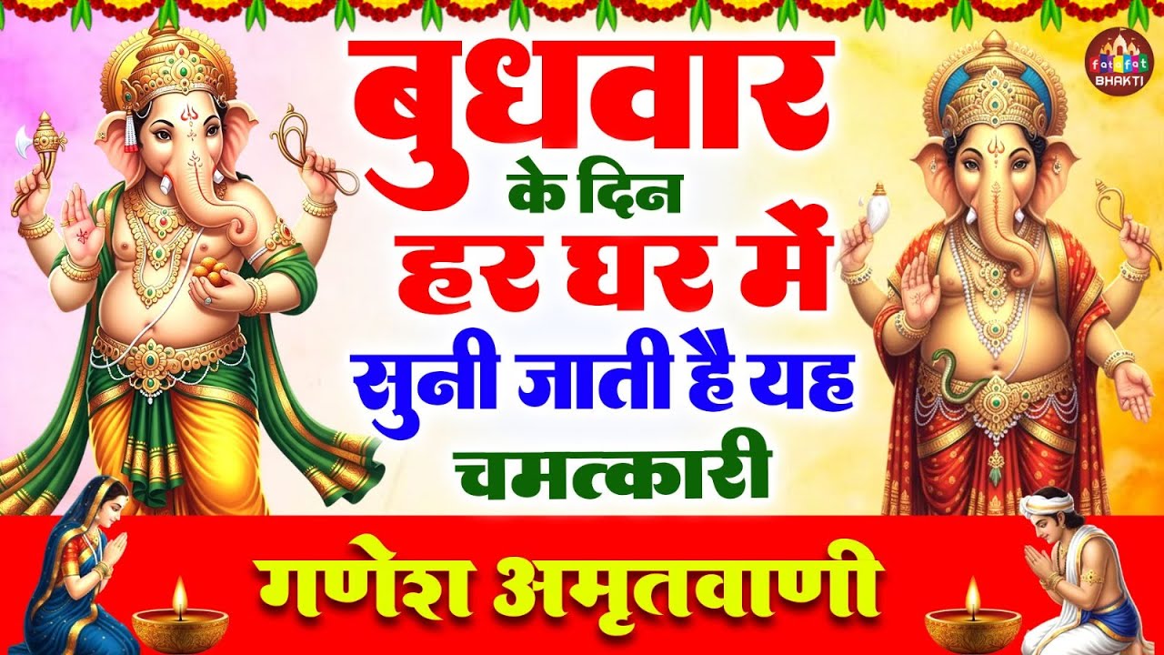 श्री गणेश अमृतवाणी भजन || गणेश कथा || Ganesh Amritwani || Nonstop Ganesh Bhajans || Ganesh Bhajan