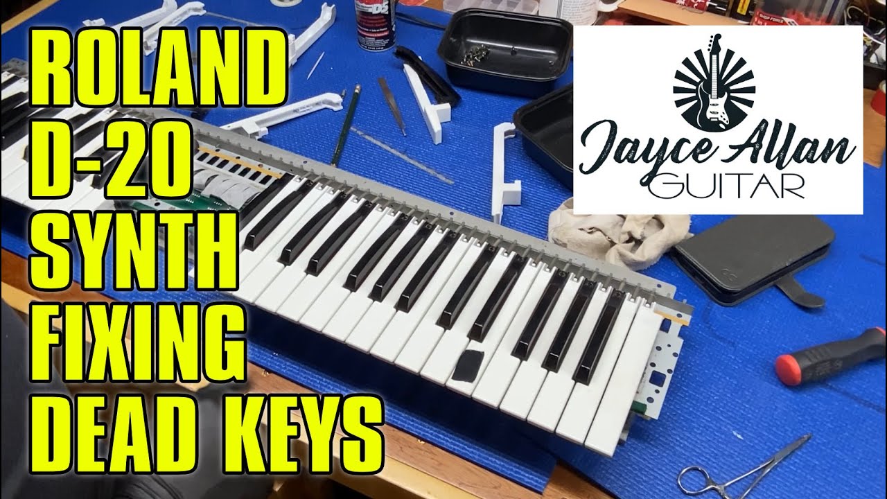 Fixing Dead Keys on Roland D20 Synth