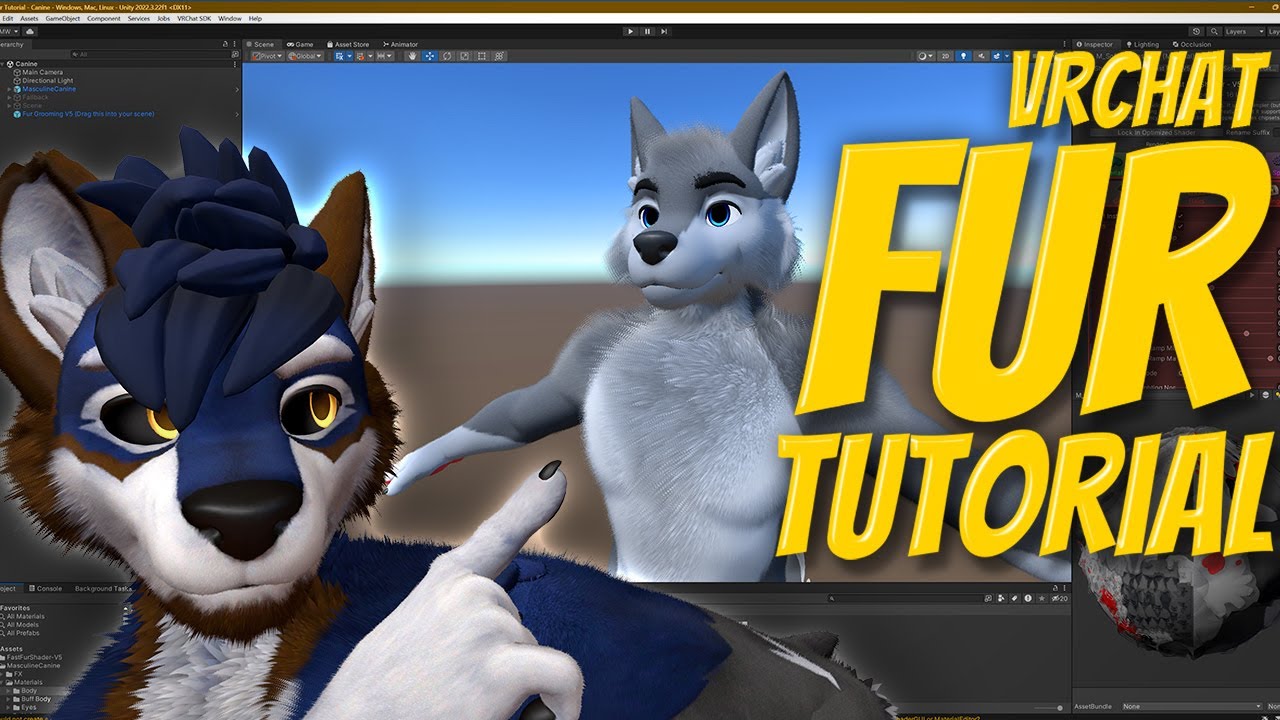 VRChat Fur Tutorial
