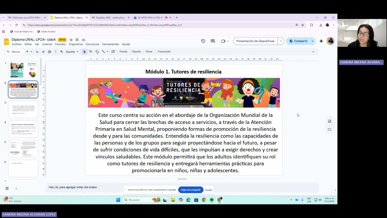 MODULO TUTORES DE RESILIENCIA