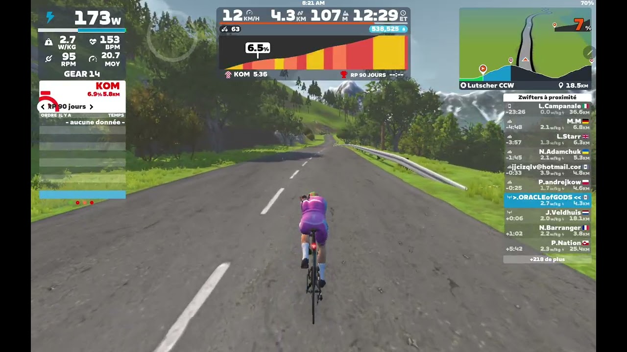 ZWIFT #139/2 LUTSCHER CCW