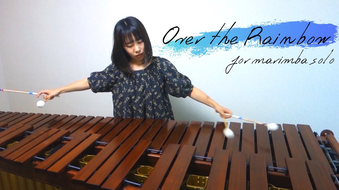Over the Rainbow/Harold Arlen(arr. Robert Oetomo) marimba solo