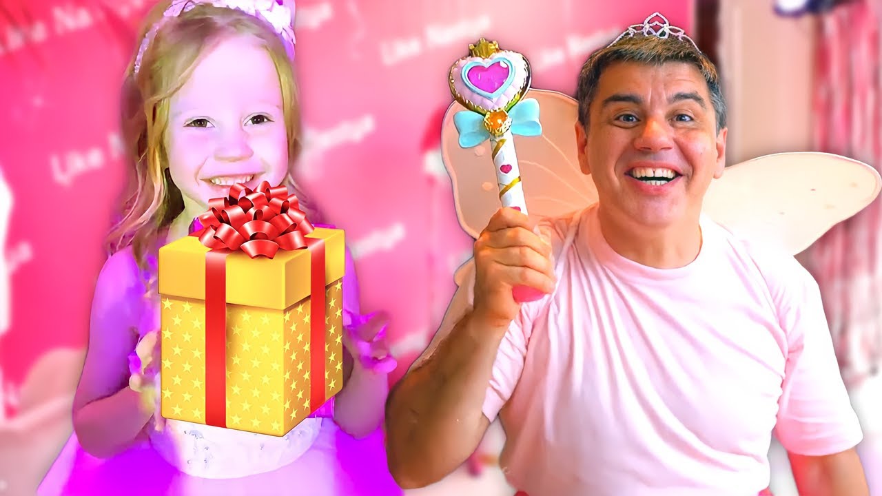 Nastya c&eacute;l&egrave;bre son 6&egrave;me anniversaire, divertissement pour les enfants