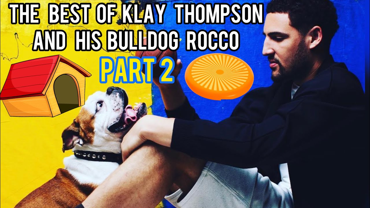 Klay Thompson & His Bulldog Rocco Part II