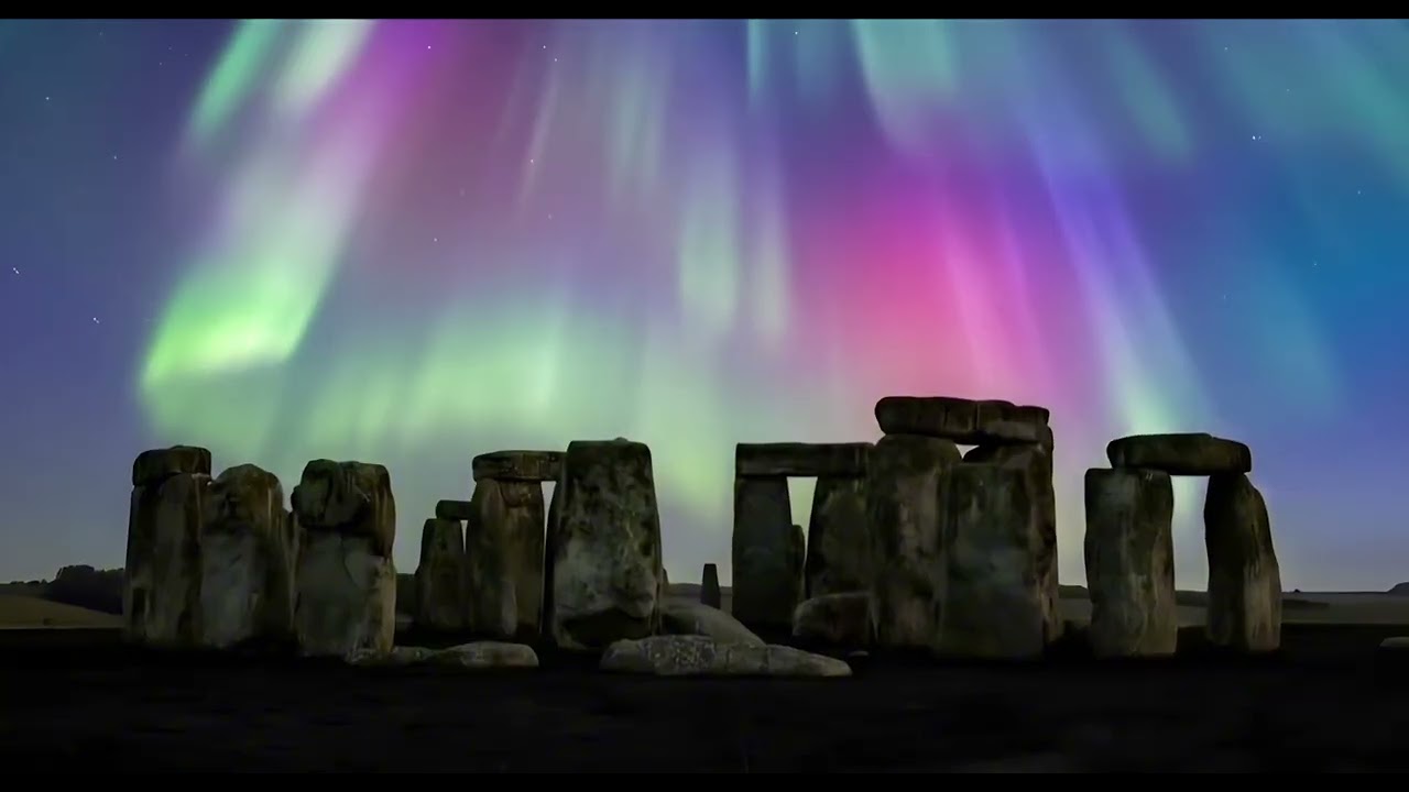 Jayfx Aurora Borealis over Stonehenge 3 hour Ad Free Sleep Music Vol 2 