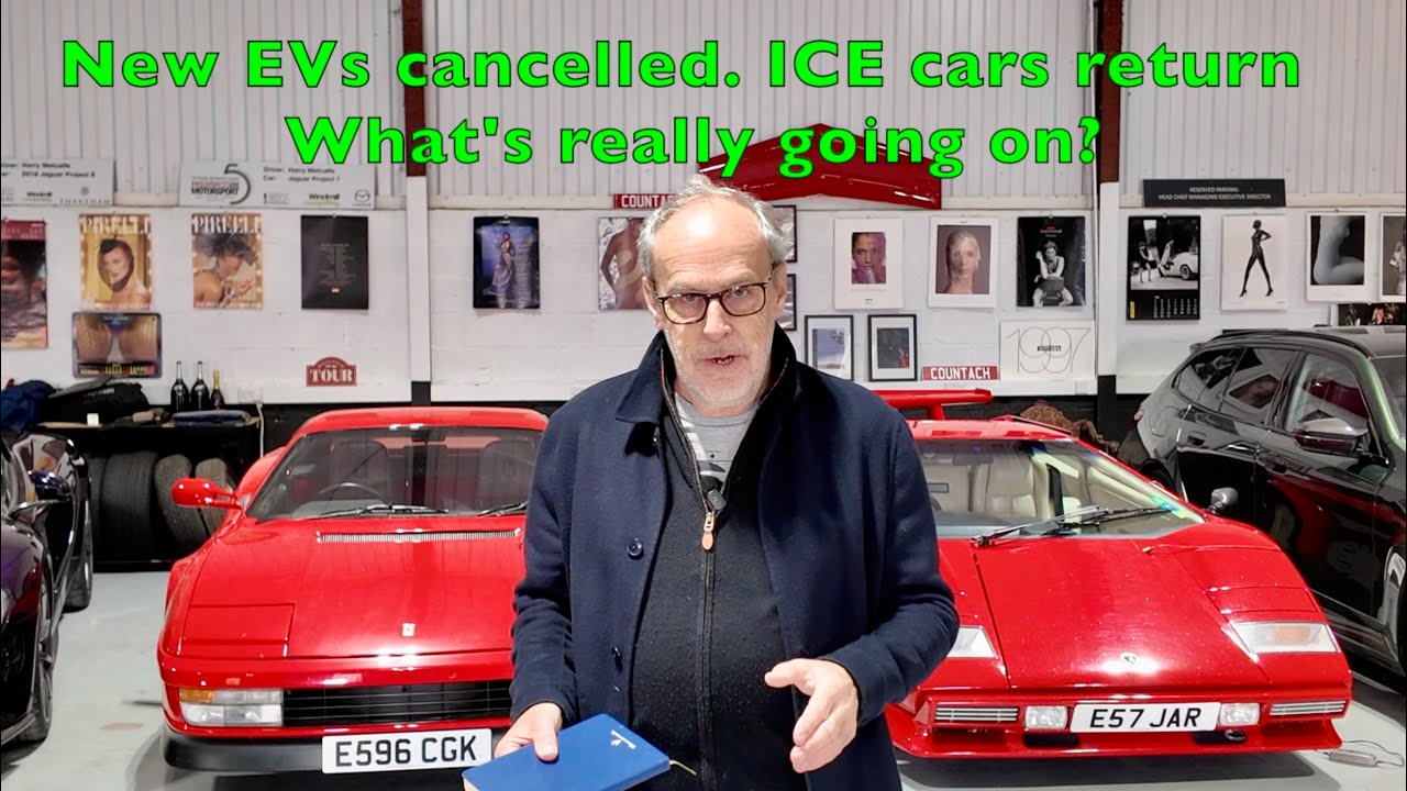 Chaos in the car industry; &pound;65bn written off, EV projects cancelled, ICE returning. Who survives?