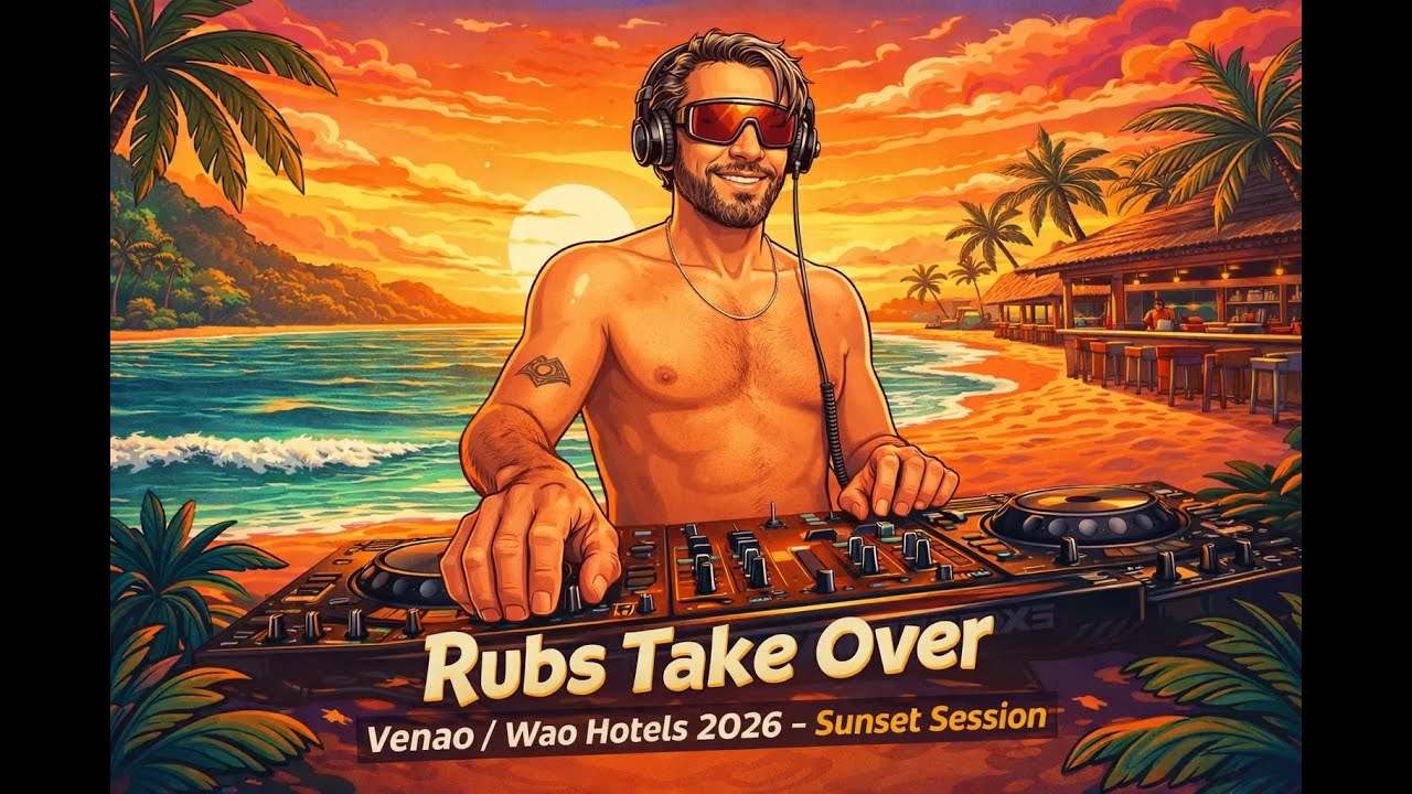 Rubs Take Over: A Sunset Session in Venao 🌅🎧 | Wao Hotels 2026