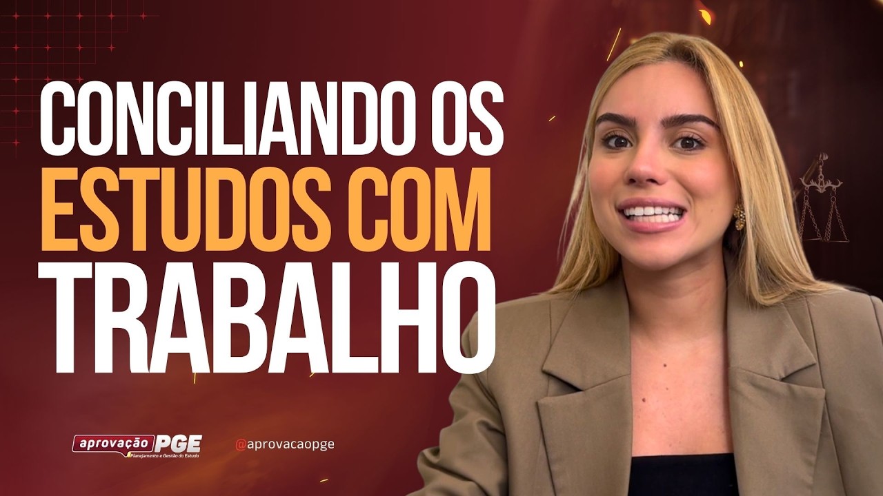 Dicas práticas para conciliar os estudos com trabalho