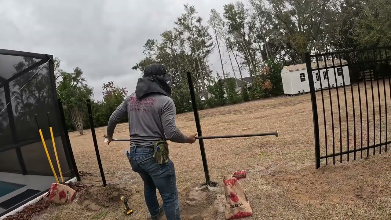 Como installar serca de aluminio paso a paso muy facil
