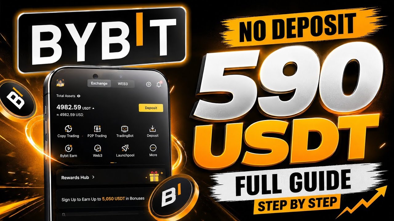 590 USDT FREE on Bybit?! 🔥 How to Claim the Bonus Step-by-Step