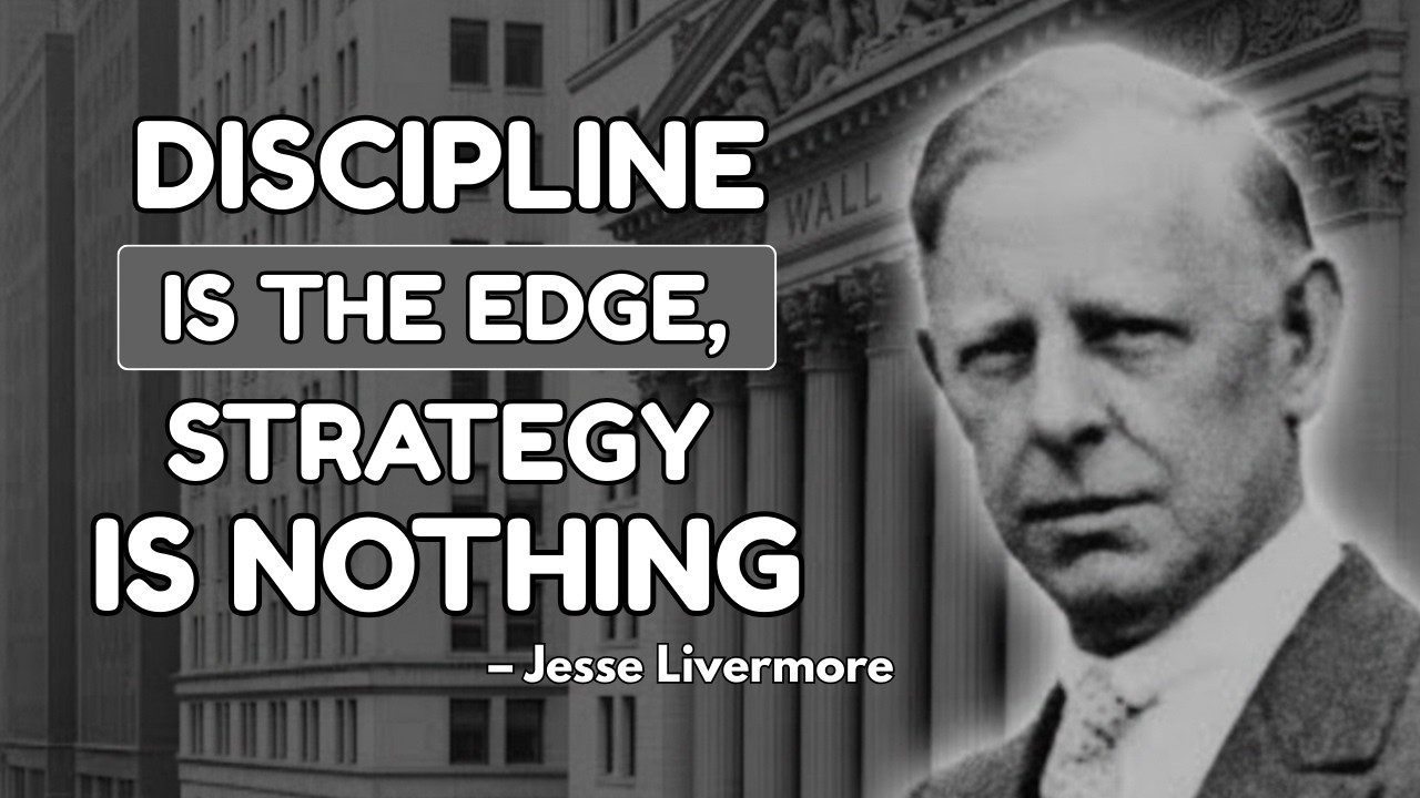 Jesse Livermore | Why Discipline Always Beats Strategy in Trading