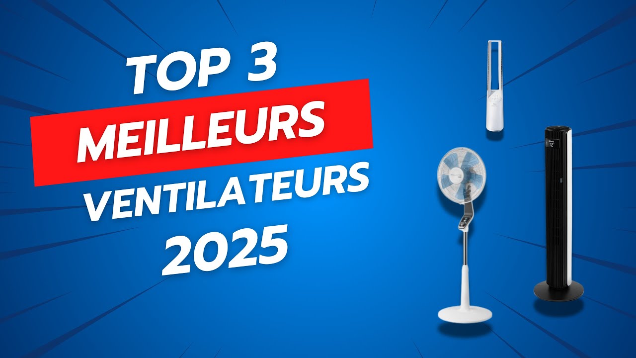 TOP 3 - LES MEILLEURS VENTILATEURS DE 2025 - COMPARATIF & AVIS : ROWENTA, LEVOIT, PRO BREEZE