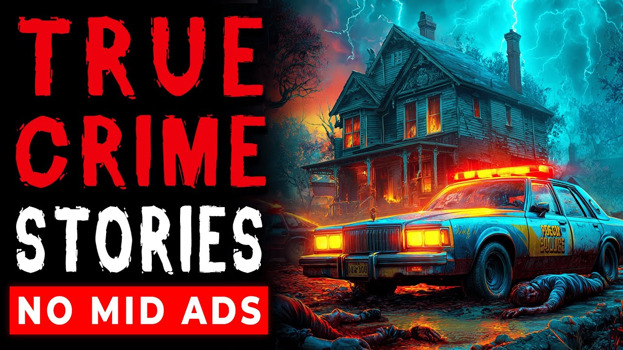 3+ Hours of TRUE Crime Stories for Sleep 💤 | Black Screen with Rain Sound | Vol. 17