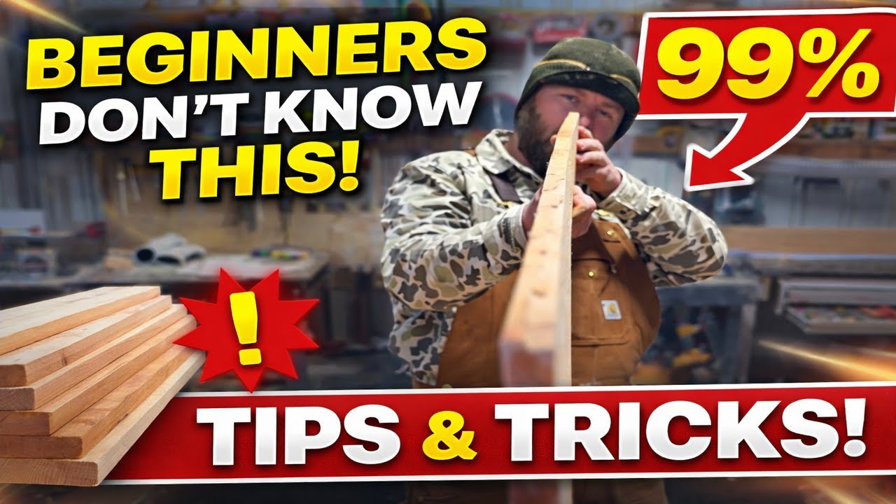 Beginner Woodworking Tips I Wish I Knew Sooner