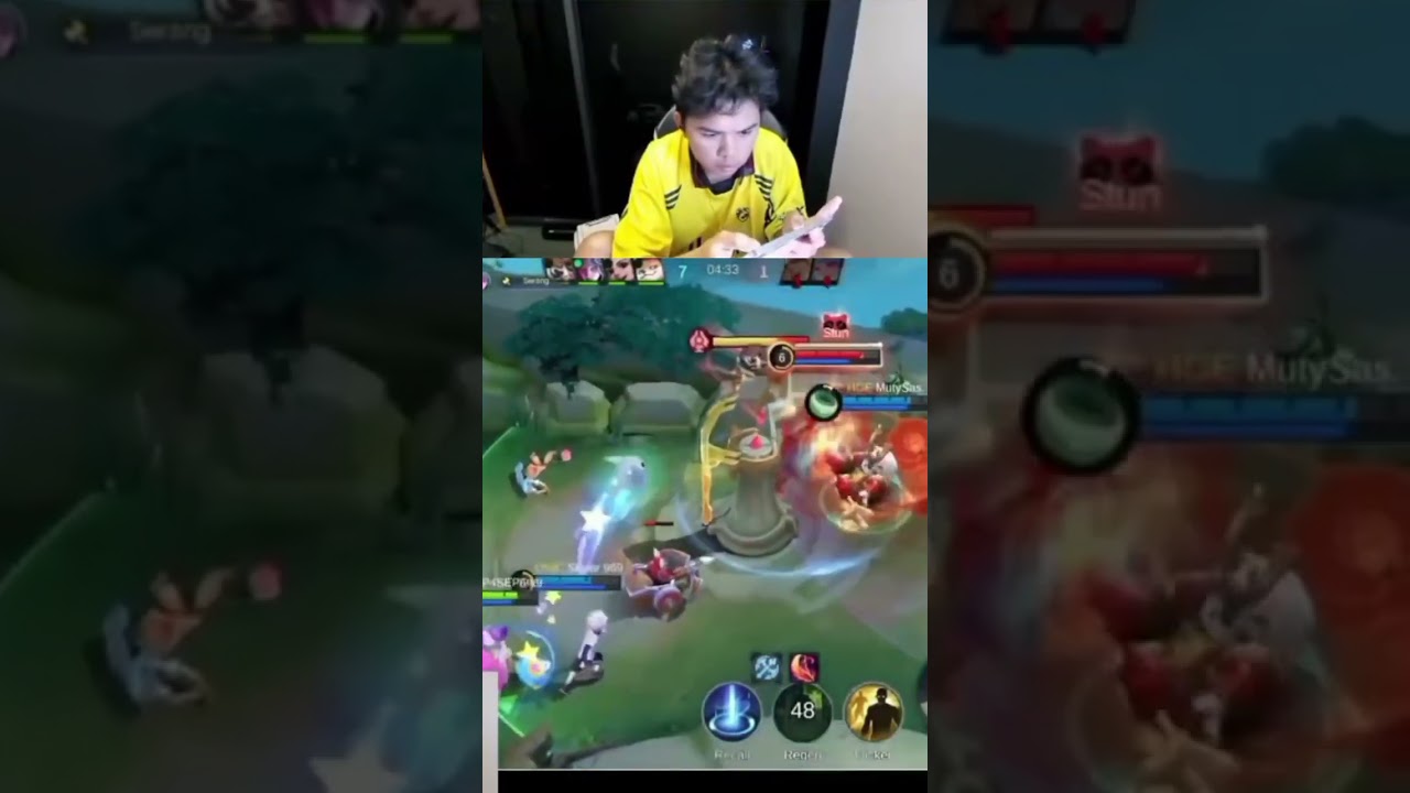 ketika onic nabrak partyan evos semoga evos begitu mainya diplayoff #onic #onicskylar #albert #evos