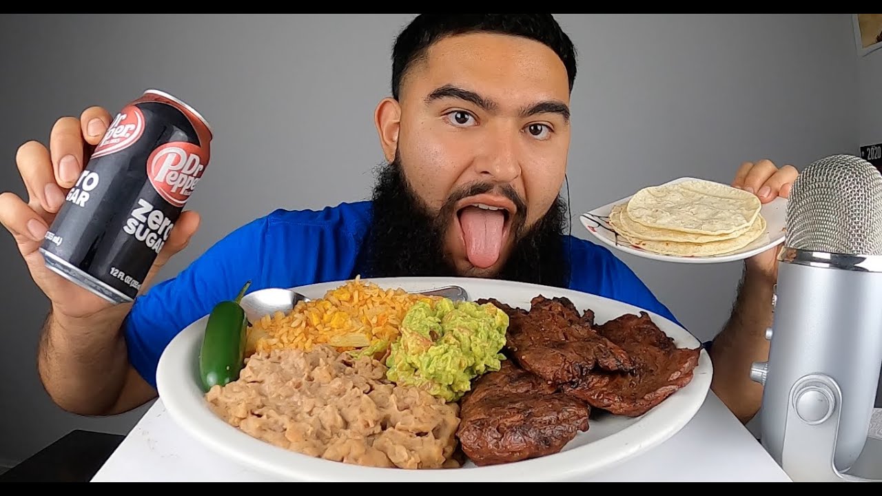 CARNE ASADA MUKBANG ASMR