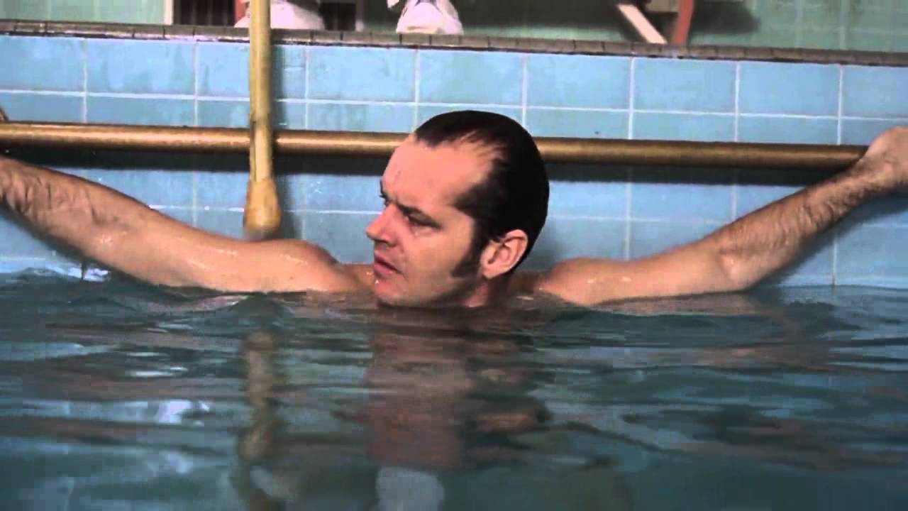 One Flew Over the Cuckoo's Nest 1975 - Pool Scene