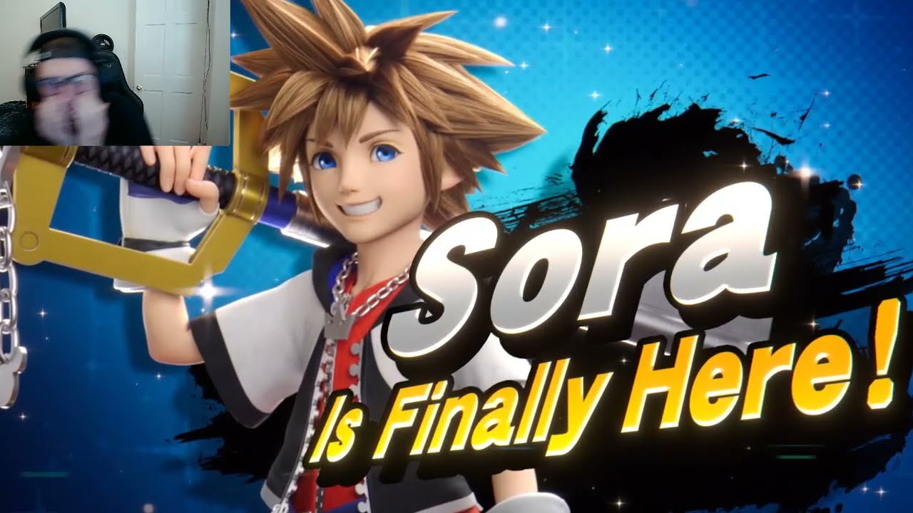 EVERYONE IS HERE! SORA FOR SMASH REVEAL REACTION!