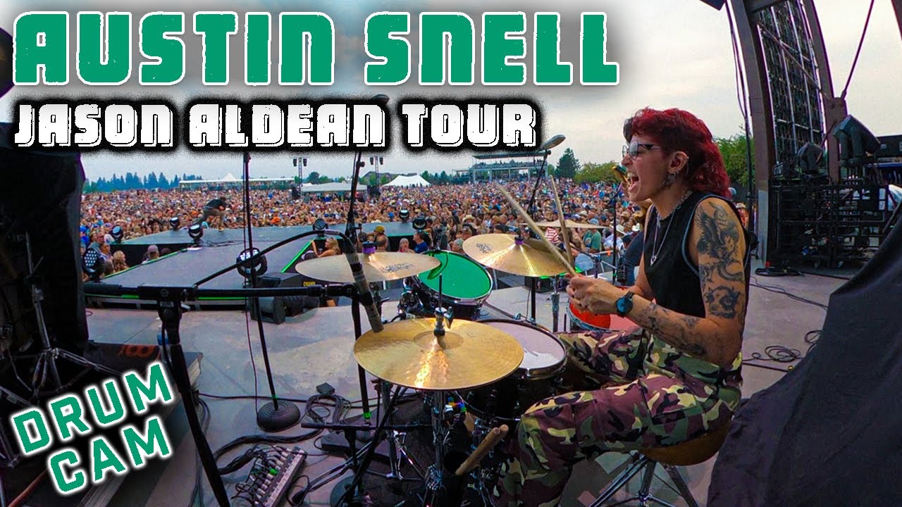 Austin Snell Jason Aldean Opener Set | Molly Rose Drums