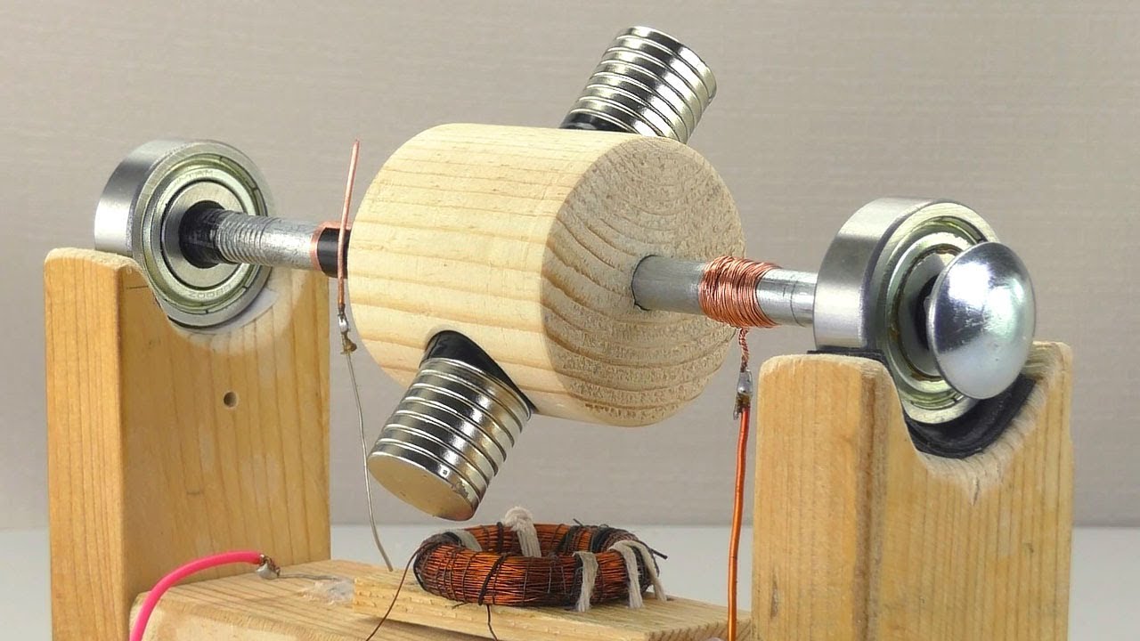 Simple MOTOR and Magnetic Transmission