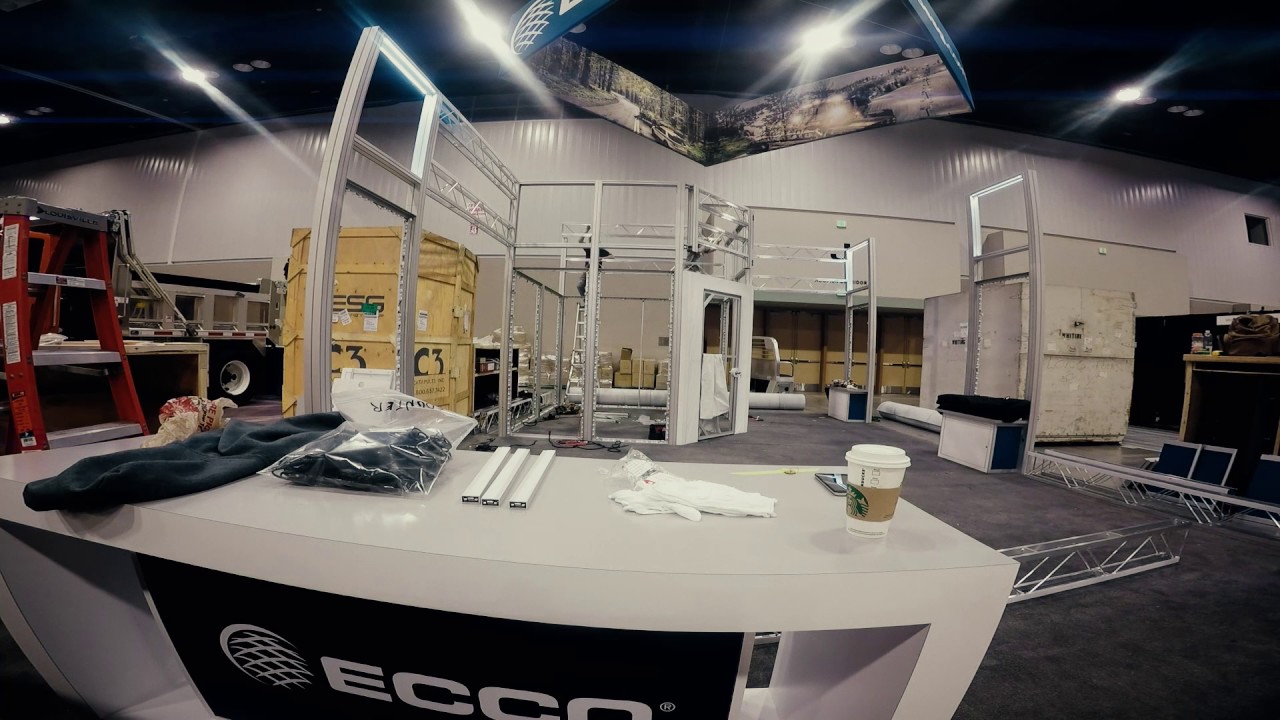 ECCO's New Trade Show Booth