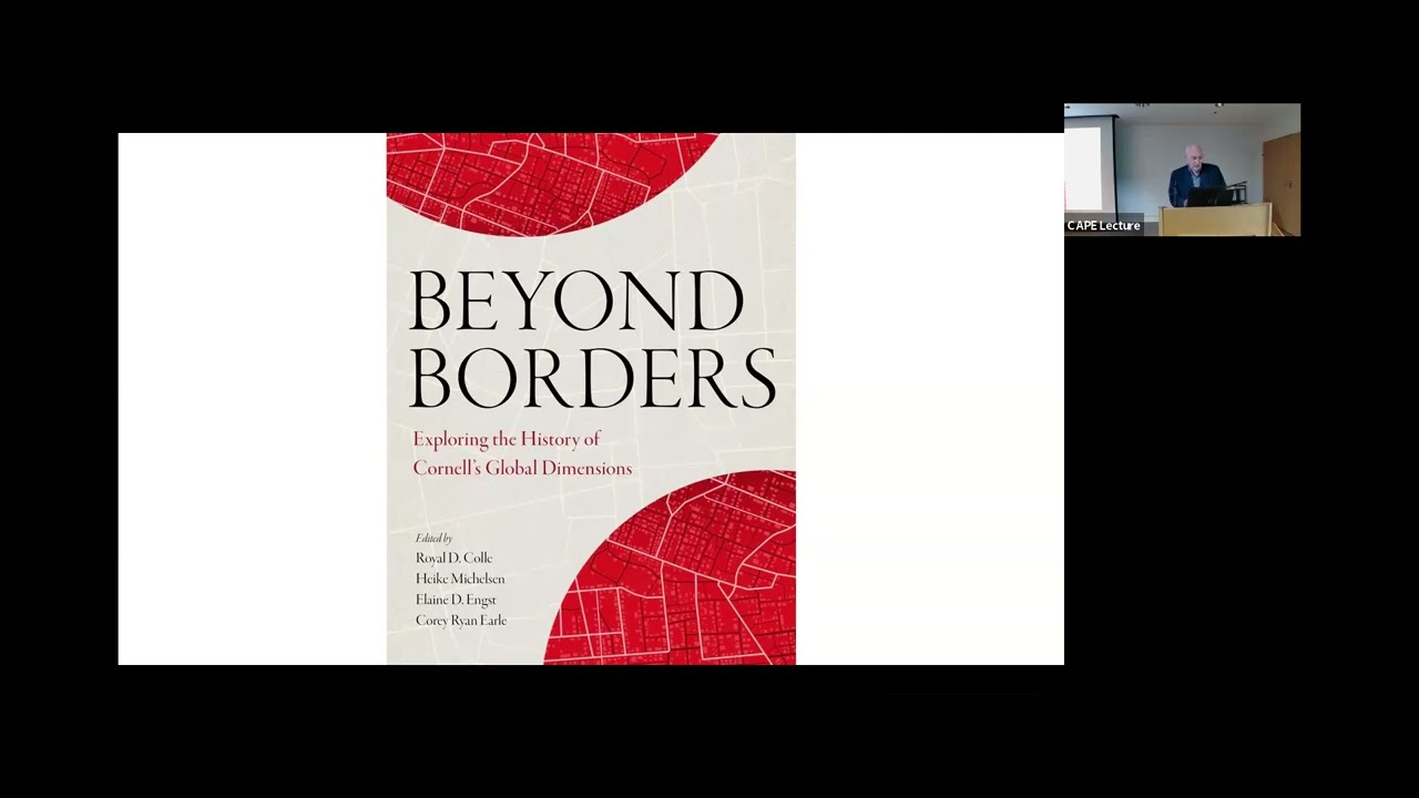 CAPE Book- Beyond Borders -Panel Discussion- May 16, 2024